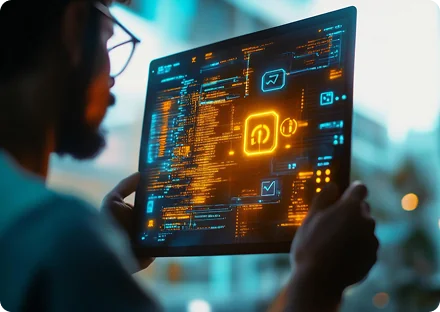 Custom decentralized application development